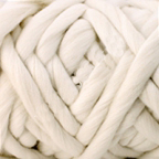 Пряжа для вязания КАМТ Супер толстая (100% шерсть п/т) 1х500г/40м цв.205 белый