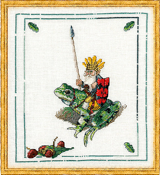 Набор для вышивания NIMUE арт.2-A002 K Le Roi des Lutins (Король эльфов) 19х22 см