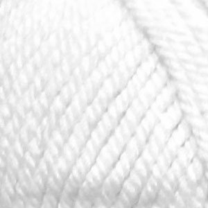 Пряжа для вязания ПЕХ Популярная (50% импортная шерсть, 45% акрил, 5% акрил высокообъёмный) 10х100г/133м цв.001 отбелка