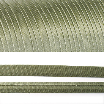 Косая бейка TBY атласная шир.15мм цв.F324 (С562) серо-зеленый уп.132 м