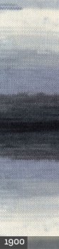 Пряжа для вязания Ализе Angora Real 40 Batik (40% шерсть, 60% акрил) 5х100г/480м цв. 1900