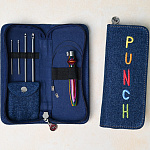 21001 KnitPro Набор инструментов для ковровой техники Punch The Vibrant