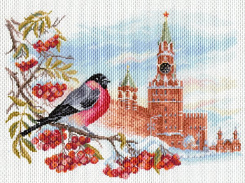 Рисунок на канве МАТРЕНИН ПОСАД арт.37х49 - 1698 Московская зима