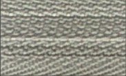 Молния пласт. юбочная №3, 18см, цв.F200 (194) св.серый