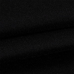Ткань курточная TBY Дюспо 240T с пропиткой PU MILKY 80г/м² S580 черный рул.100м