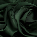 Ткань шелк Армани 90г/м² 97% ПЭ 3% Спандекс шир.150см арт.TBYArm-133-2 цв.133 т.зеленый уп.5м