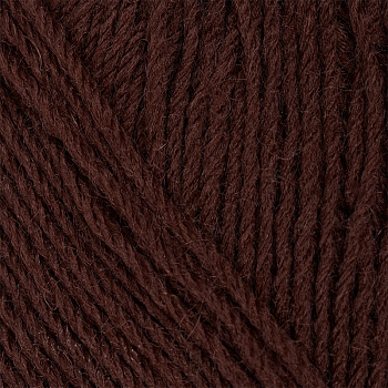 Пряжа для вязания ПЕХ Детский каприз трикотажный (50% мериносовая шерсть, 50% фибра) 5х50г/400м цв.251 коричневый