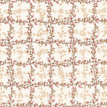 Ткань для пэчворка PEPPY Le Jardin Parisien 146 г/м² 100% хлопок цв.SRK-16439-14 NATURAL уп.50х55 см