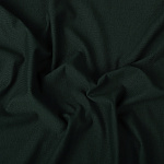 Ткань трикотаж Футер 2х нитка петля с лайкрой 230г пенье 180см зеленый уп.6м