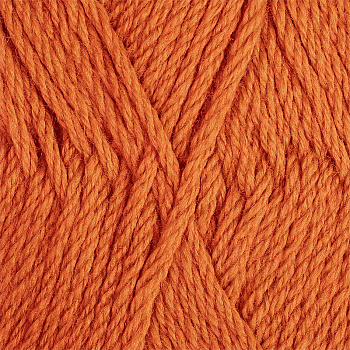 Пряжа для вязания ПЕХ Пехорская шапка (85% мериносовая шерсть, 15% акрил высокообъемный) 5х100г/200м цв.186 манго