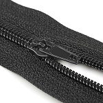 Молния MaxZipper брючная №4 замок полуавтомат, 20см н/р цв.F322 черный уп.100шт