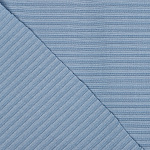 Ткань трикотаж лапша 320 г/м² 62% пэ, 30% вискоза, 8% спандекс шир.160 см арт.С.1855.08 цв.голубой рул.30м (±5м)
