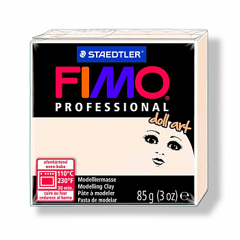 FIMO professional doll art Пластика для изготовления кукол уп. 85г, цв.полупрозрачный фарфор арт.8027-03