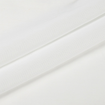 Сетка эластичная утягивающая KRUZHEVO арт.OLG031 140г/м² ш.160см цв.001 белый уп.5м