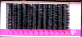 Реснички для кукол DON КЛ.26815 черные №М-014 14мм L3,7 см уп.12 шт.
