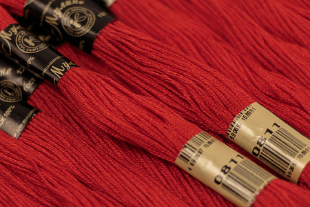 Нитки мулине IDEAL арт.ТВ (100% хлопок) 24х8м цв.380