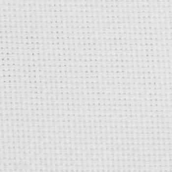 Канва для вышивания мелкая арт.653 (10х90кл) 40х50см цв.белый уп.2шт