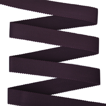 Резинка LAUMA бельевая для бретелей 610 25мм цв.1195 темно-фиолетовый уп.20м