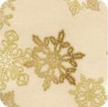 Ткань для пэчворка PEPPY Winter'S Grandeur 146 г/м² 100% хлопок цв.SRKM-13688-154 CHAMPAGNE уп.50х55 см