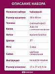 Набор для вышивания РИОЛИС арт.0102 РТ Чайковский 30х40 см