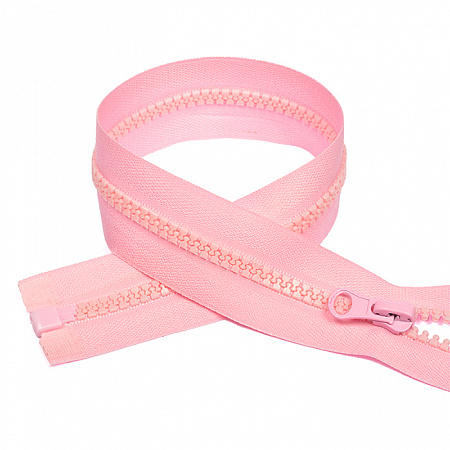 Молния Mzip трактор №5 1 замок усил.зв., 65см, цв.F134 св.розовый уп.50шт