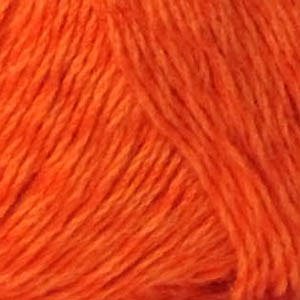 Пряжа для вязания ПЕХ Жемчужная (50% хлопок, 50% вискоза) 5х100г/425м цв.284 оранжевый