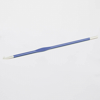 47469 Knit Pro Крючок для вязания Zing 4мм, алюминий, сапфир (т.синий)