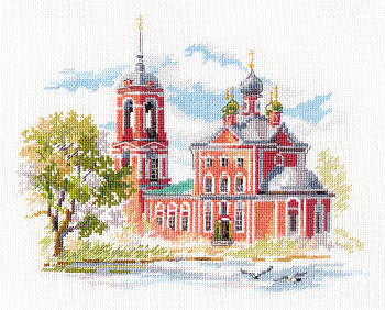Набор для вышивания АЛИСА арт.3-24 Переславль-Залесский. Сорокосвятская церковь 22х18 см