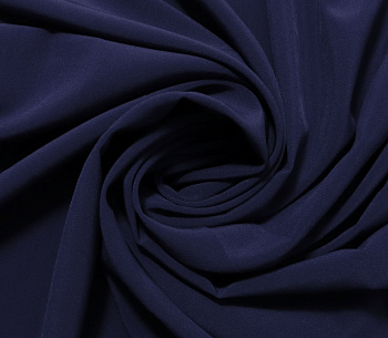 Ткань Софт Ниагара 110 г/м² 94% полиэстер, 6% спандекс шир.150 см арт.Р.11411.13 цв.13 синий уп.25м (±5м)
