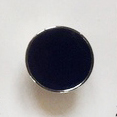 Пуговицы металл СТ-Р D049-NS цв.синий с серебром 24L-15мм, 36 шт