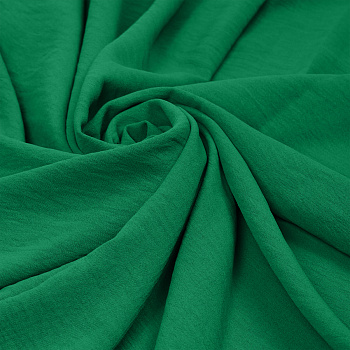 Ткань Лен Манго сей 165 г/м² 100% полиэстер шир.150 см арт.С.1662.03 цв.зеленый уп.1м