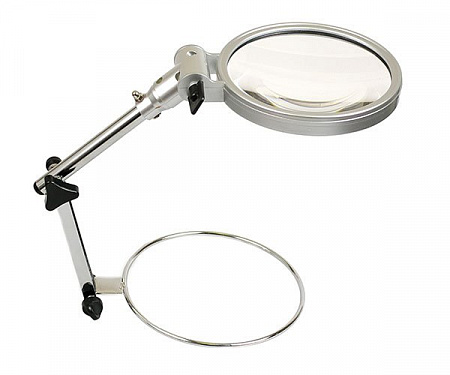 Складная лупа с подставкой арт.MG 83024-1
