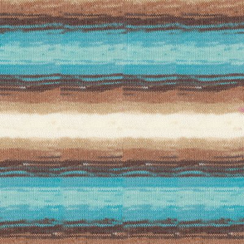 Пряжа для вязания Ализе Diva Batik (100% микрофибра) 5х100г/350м цв.4603