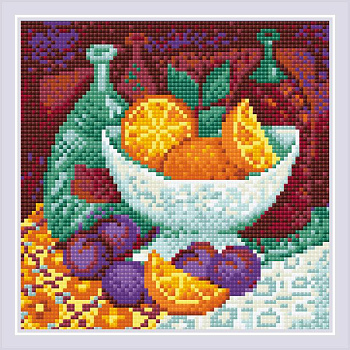 Набор РИОЛИС мозаичная картина арт.AM0034 Апельсины 20х20 см