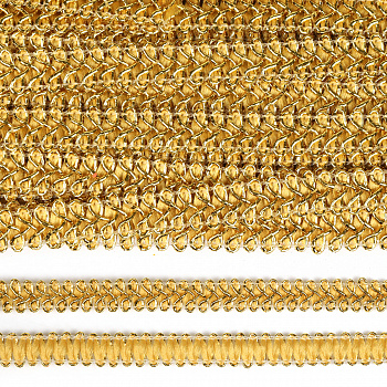 Тесьма отделочная TBY арт.900 шир.10 мм цв.золото уп.13.71м