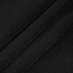 Ткань шелк Армани 120г/м² 97% ПЭ 3% Спандекс шир.150см арт.TBYArm-016 цв.16 черный уп.1м