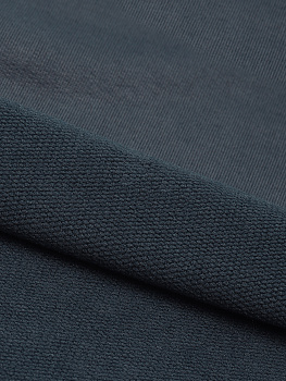 Футер 2х нитка петля Полиэстер 220г/м² Small French Terry цв.S578 серый в нарезке 3м