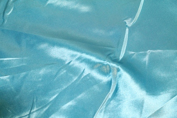 Ткань атласная 90г/м², 100%-ПЭ, шир. 150см, арт.174540 цв.710л т.голубой уп.10м