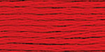 Нитки для вышивания Gamma мулине (0001-0206) 100% хлопок 24 x 8 м цв.0024 т.красный