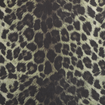Сетка эластичная арт.T-0904 120г/м² принт Леопард ш.150см цв.1 св.бежевый уп.3м