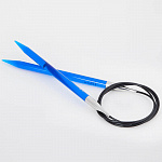 51118 Knit Pro Спицы круговые для вязания Trendz 6,5мм/100см, акрил, синий