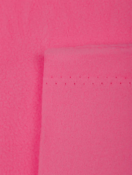 Ткань флис 2-х ст. TBY-0059-933 190 г/м² 100% ПЭ шир.150см  цв.933 яр.розовый рул.25кг