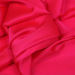 Ткань шелк Армани 90г/м² 97% ПЭ 3% Спандекс шир.150см арт.TBYArm-152 цв.152 розовый неон уп.1м