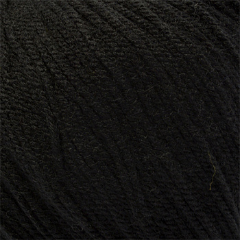 Пряжа для вязания КАМТ Карамелька (100% акрил) 10х50г/175м цв.003 черный