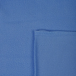Ткань флис 2-х ст. TBY-0059-F331 190 г/м² 100% ПЭ шир.150см  цв.F331 тем.голубой рул.25кг