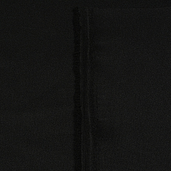 Ткань габардин TBYGab-150322 150г/м2 100% полиэстер шир.150см цв.322 черный уп.3м
