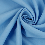 Ткань Габардин кач-во Фухуа 180 г/м² 100% полиэстер шир.150 см арт.TBY.Gbf.24102.6 цв.06 голубой рул.25м