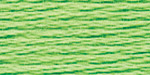 Нитки для вышивания Gamma мулине (0207-0819) 100% хлопок 24 x 8 м цв.0316 салатовый