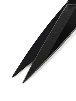 Maxwell Black ножницы для кожи и плотной ткани 230/80мм K2 пластик ручки
