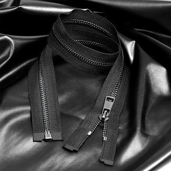 Молния MaxZipper мет. Титан №5 черный никель 70см цв.F322 черный уп.1 шт